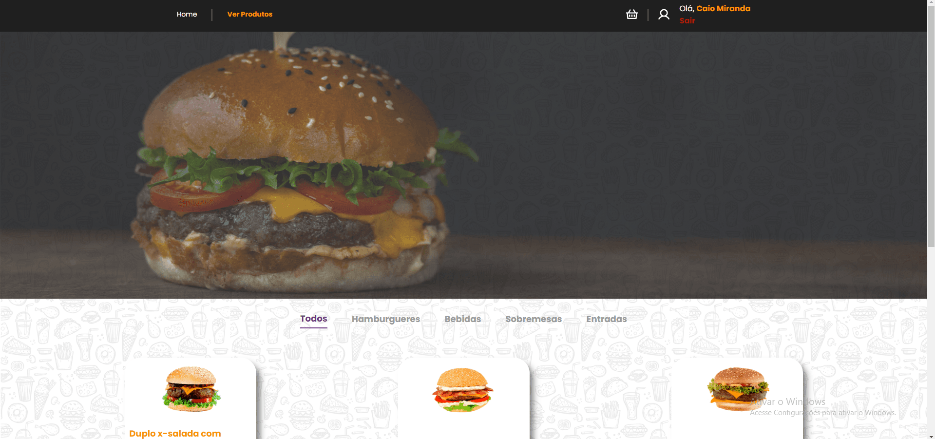 Imagem do projeto BrabosBurger